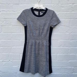 Madewell Grey Short Sleeve Dress